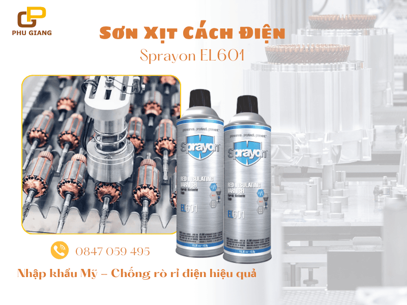 Sơn Xịt Cách Điện Sprayon EL601 – Nhập Khẩu Mỹ